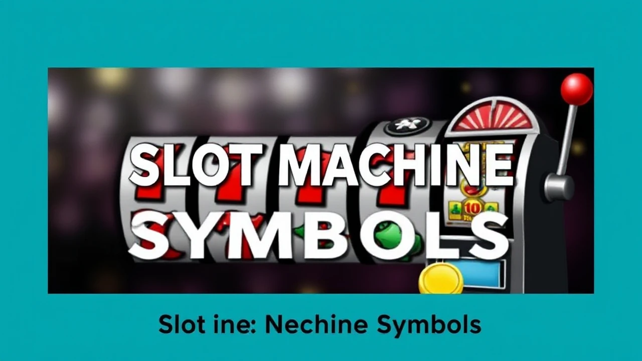 Decoding Slot Machine Symbols: A Comprehensive Guide