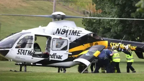 A group of police wounded in the state of Pennsylvania, including three in critical condition