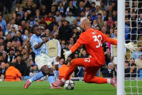 Doku Decorates City's Victory Against the Italian Side Following De Bruyne's Early Comeback Return